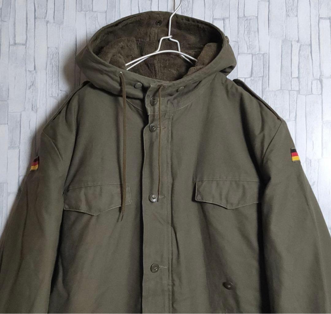 91年 ドイツ軍 実物 フィールドパーカライナ ー付き ミリタリー モッズコート