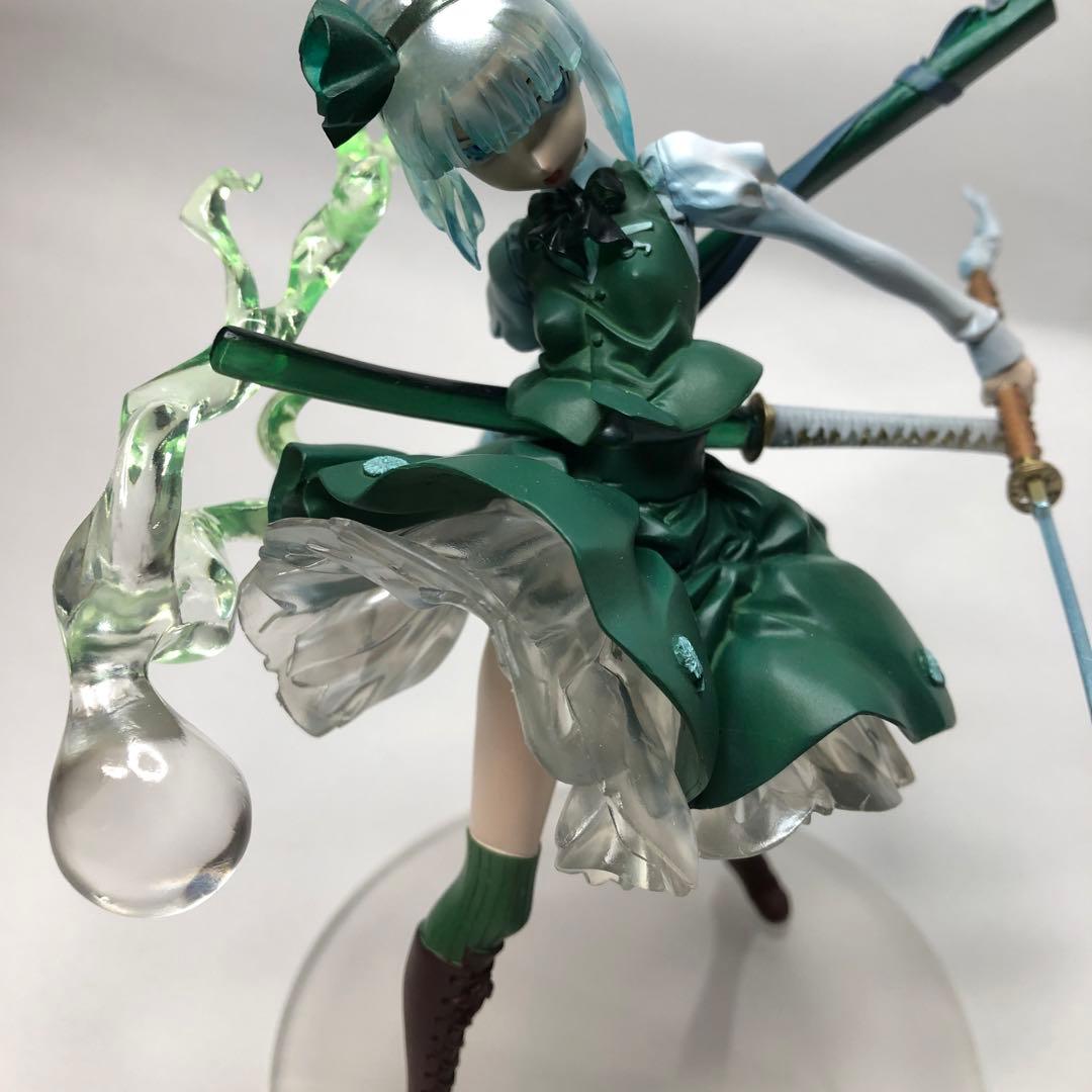 東方　妖夢　組み立て塗装済みレジン製フィギュア