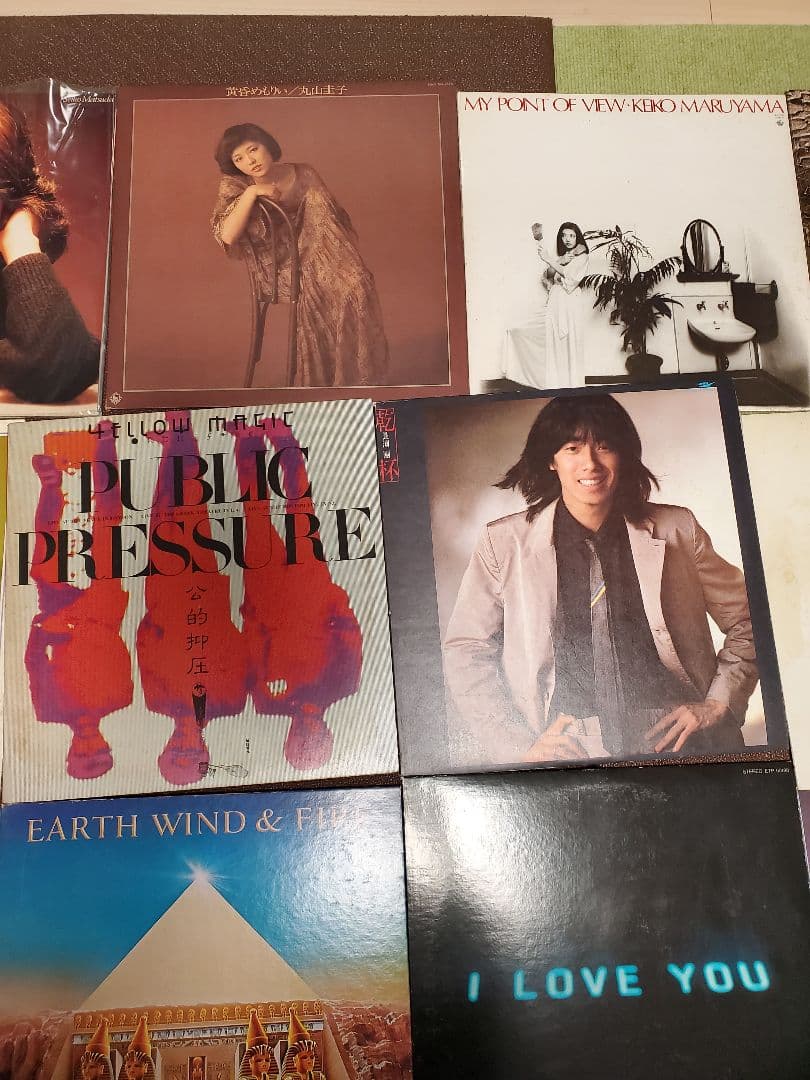 LPレコード　24枚セット　YMO　松田聖子　吉田拓郎　長渕剛など