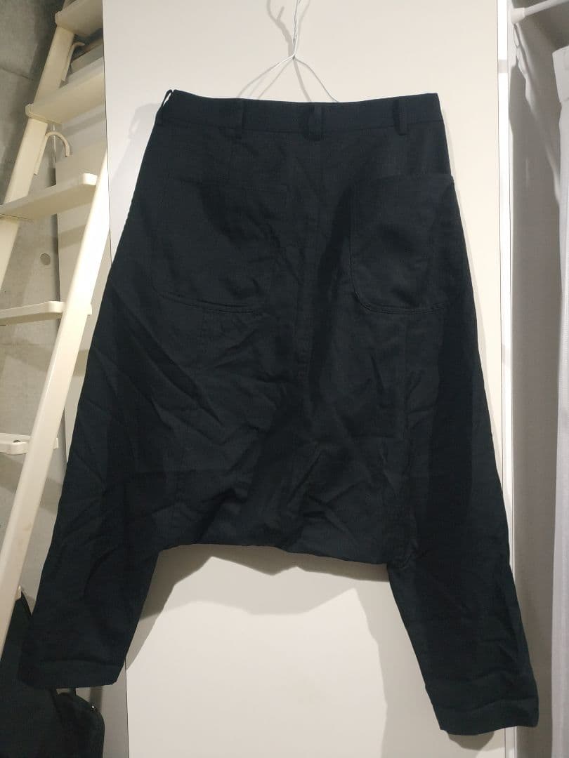 BLACK COMME des GARÇONS サルエルパンツ S ブラック