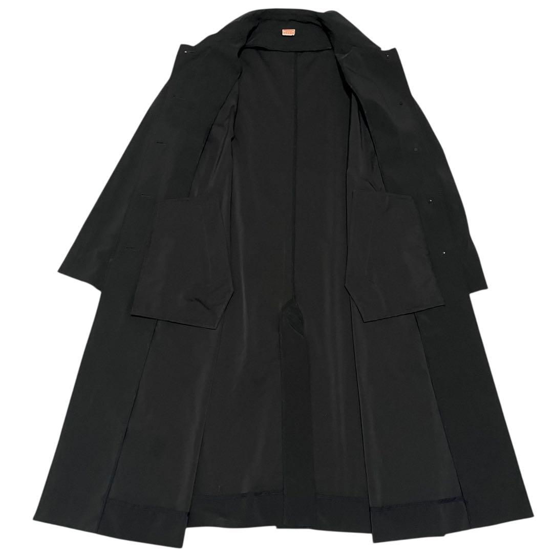 MAISON EUREKA メゾンエウレカ 17AW ステンカラーコート 黒