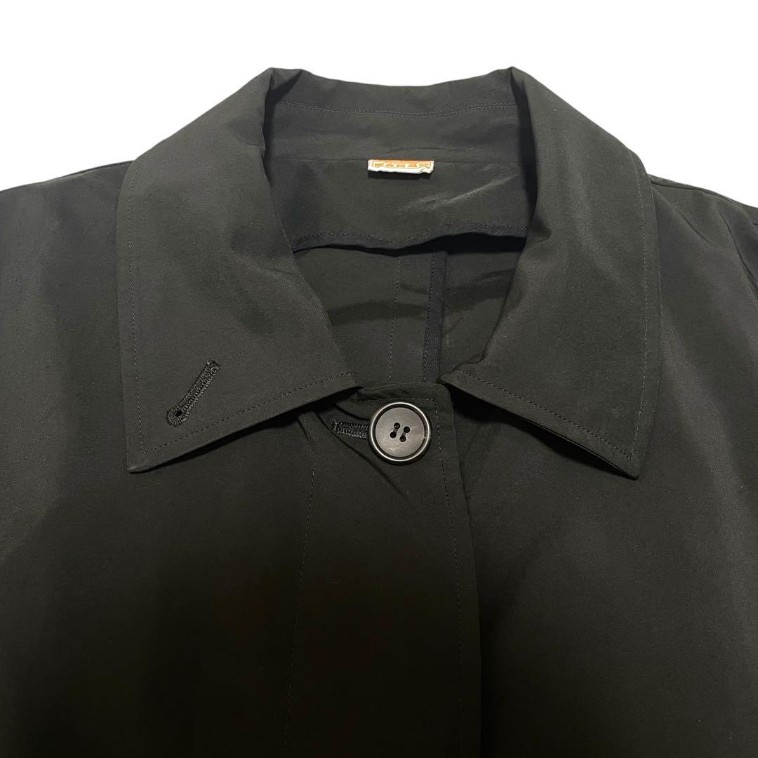 MAISON EUREKA メゾンエウレカ 17AW ステンカラーコート 黒