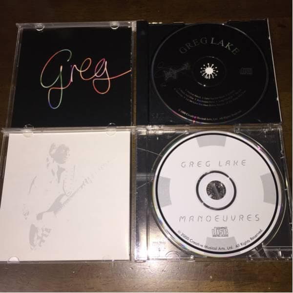 2枚セット！GREG LAKE & GARY MOORE/グレッグ・レイク