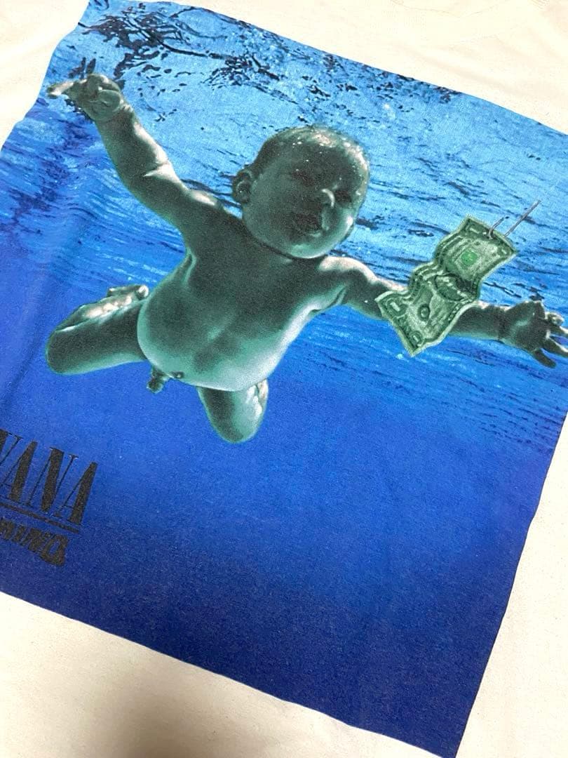 NIRVANA ニルヴァーナ NEVERMIND Tシャツ L Y2K