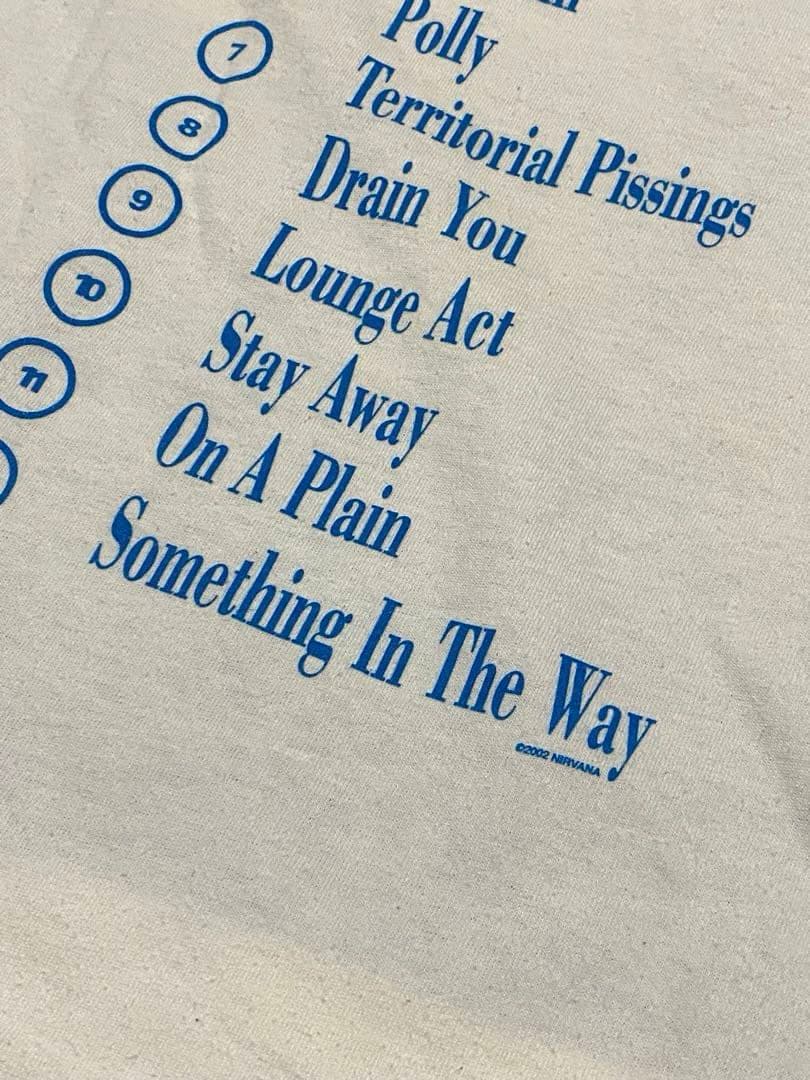 NIRVANA ニルヴァーナ NEVERMIND Tシャツ L Y2K