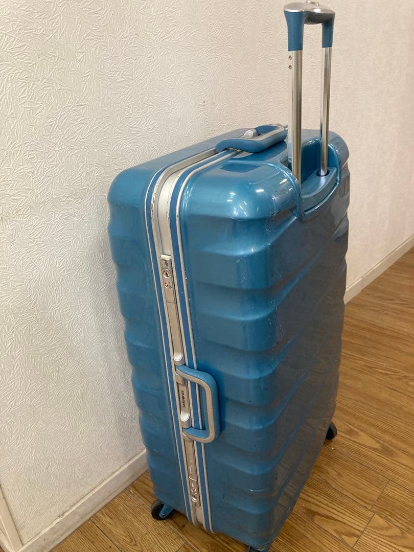 Samsonite ブルー、スーツケース