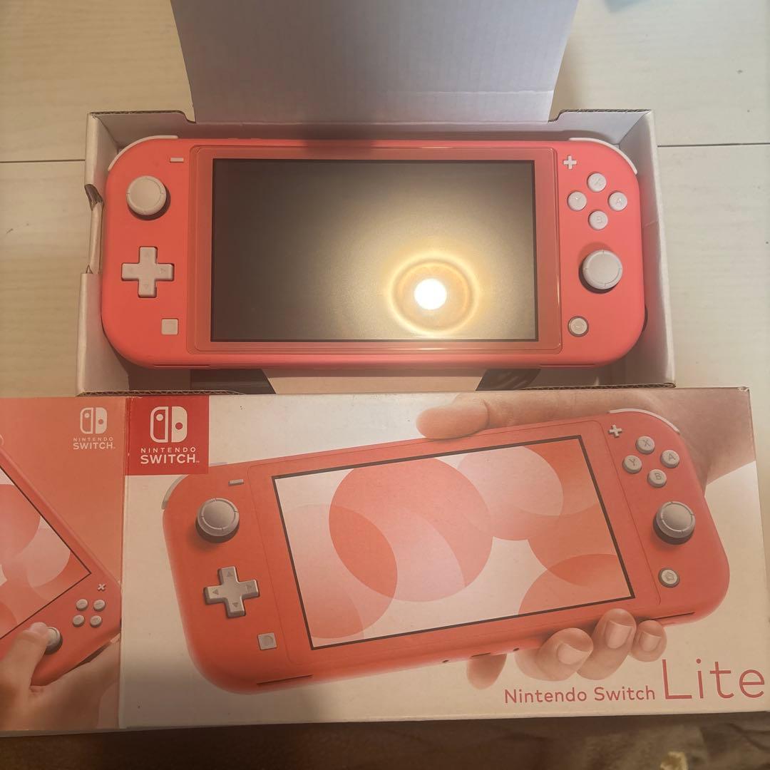 【未使用】Nintendo Switch LITE コーラル