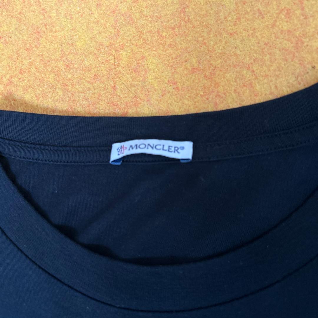 MONCLER ロングスリーブ Tシャツ ブラック
