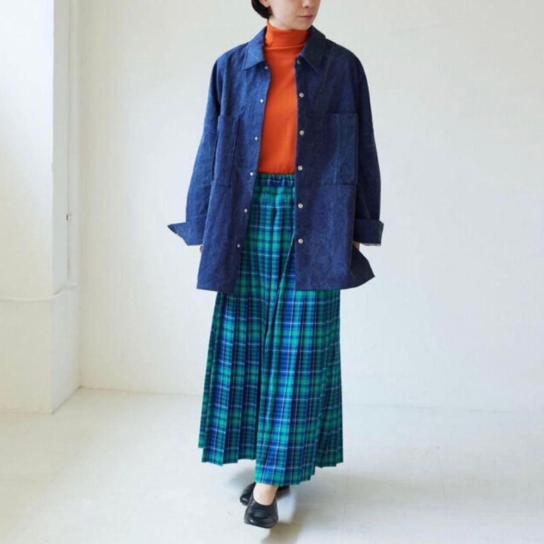 yuni タータンチェック プリーツスカート 定価　23,650円