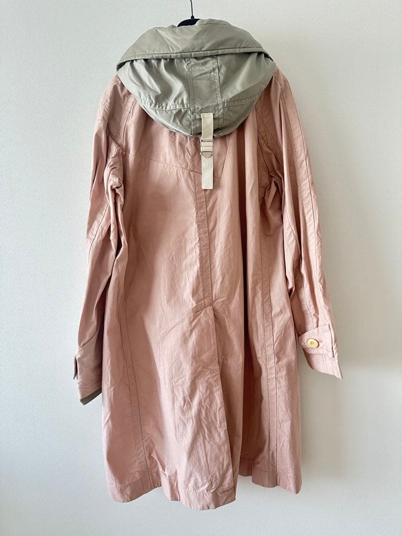 SACAI ダブルブレスト モッズコート