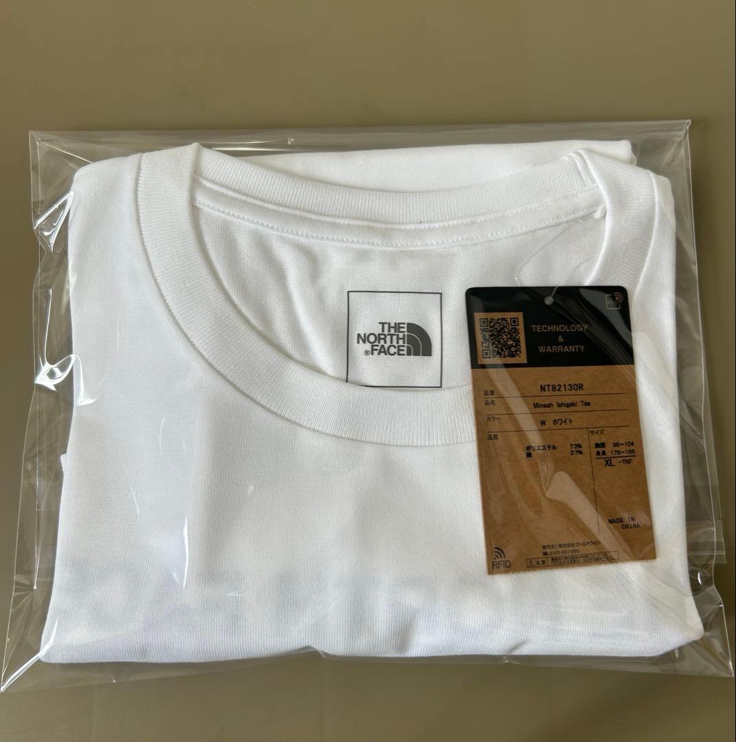 【石垣島限定】XL 白 THE NORTH FACE 半袖Tシャツ ミンサー