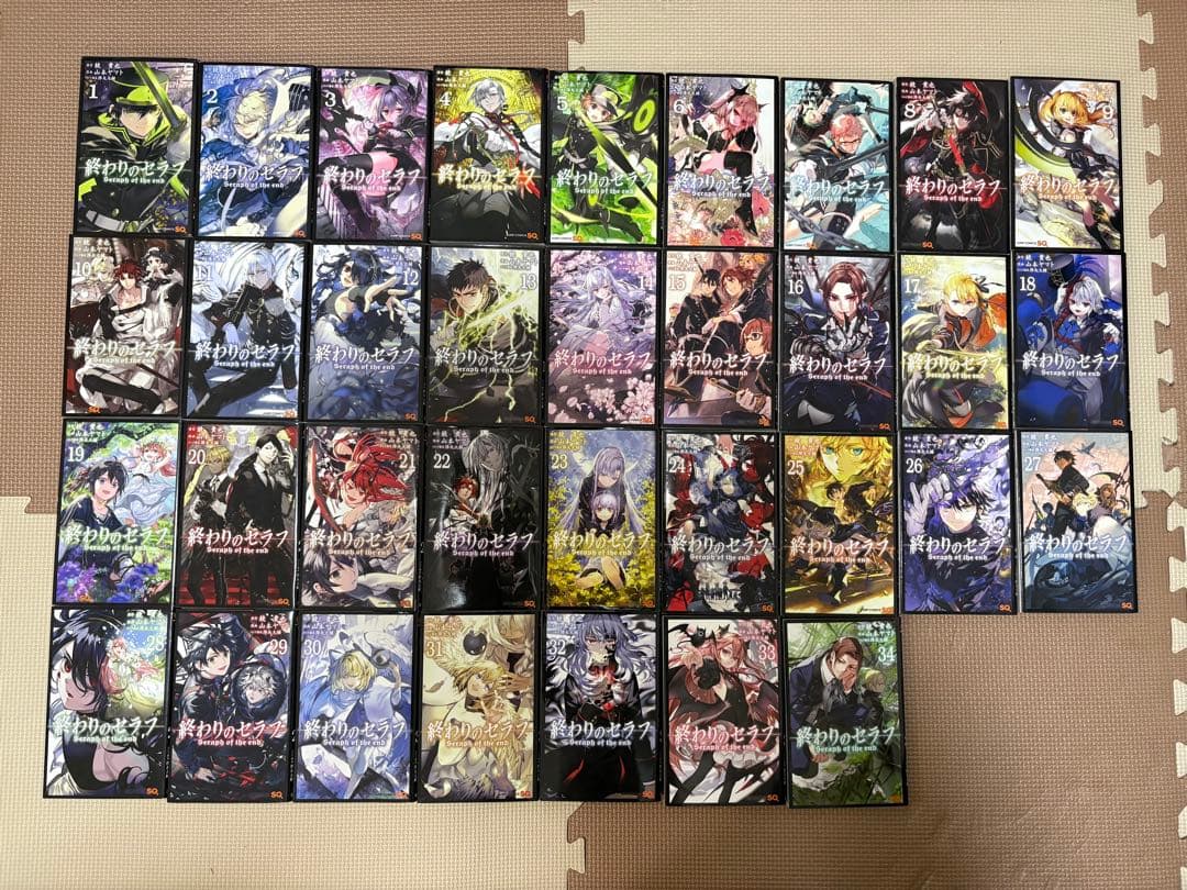 終わりのセラフ　1〜34 34巻セット ジャンプコミックス