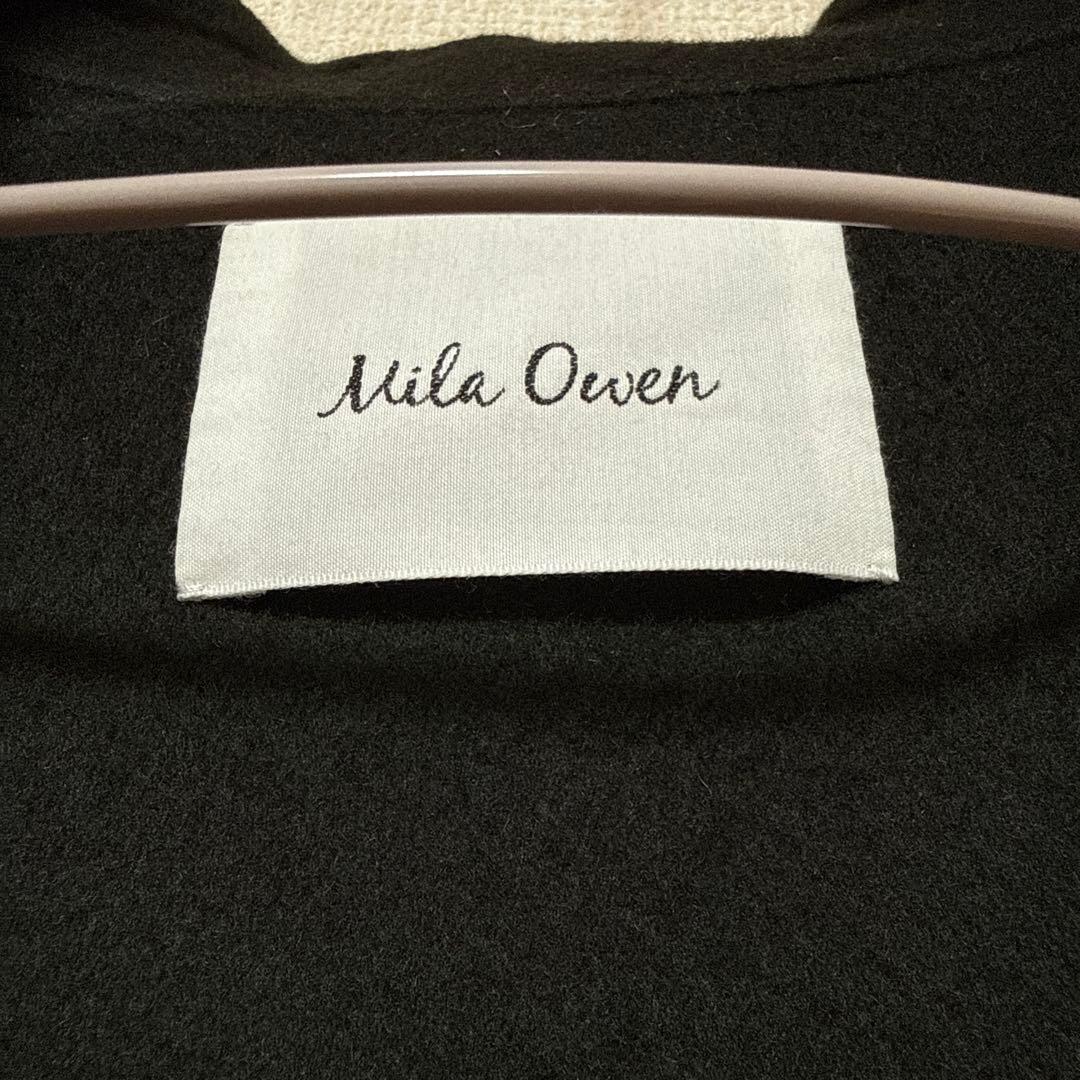 Mila Owen グリーンダブルブレストコート