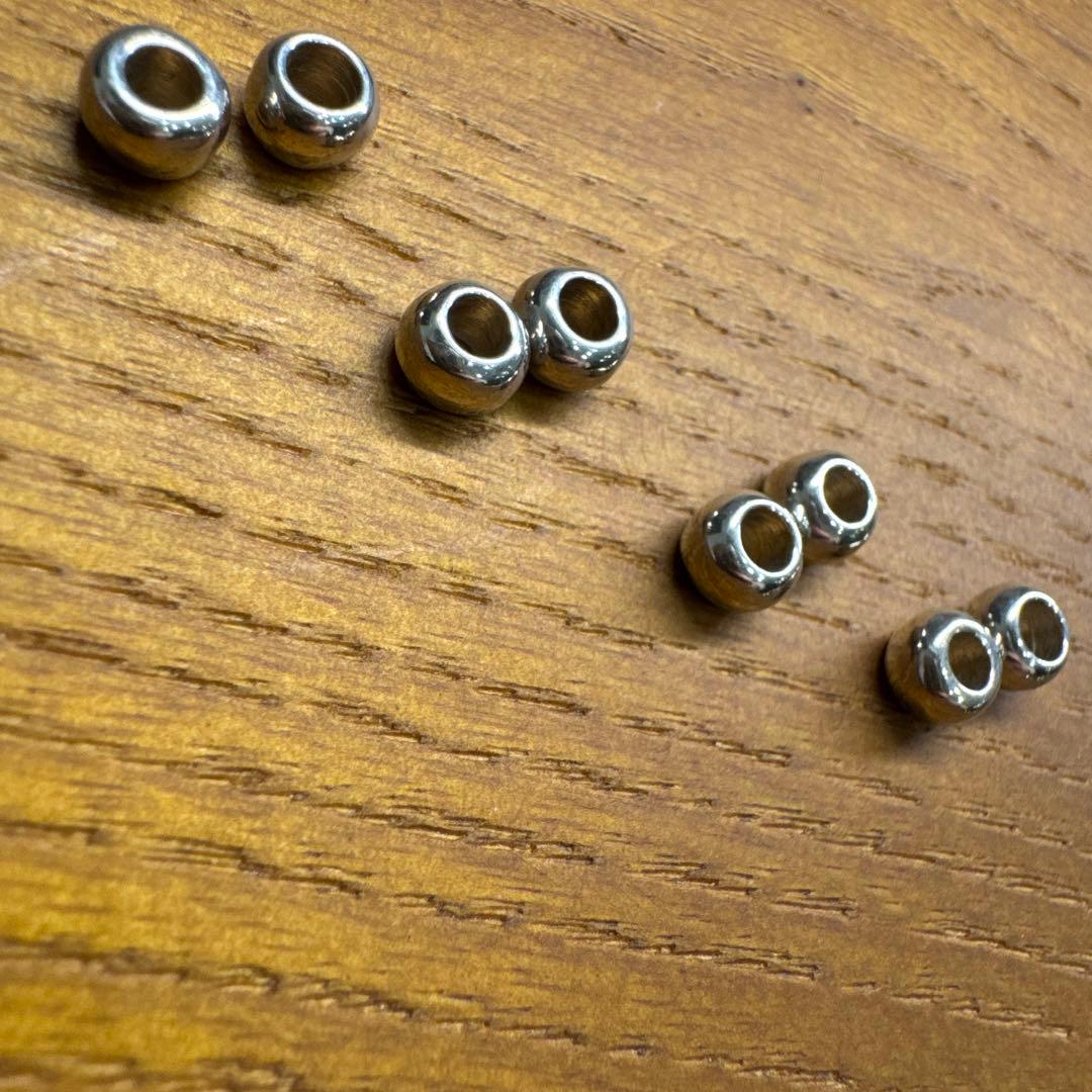 ラリースミス　ROUND BEAD 8個セット