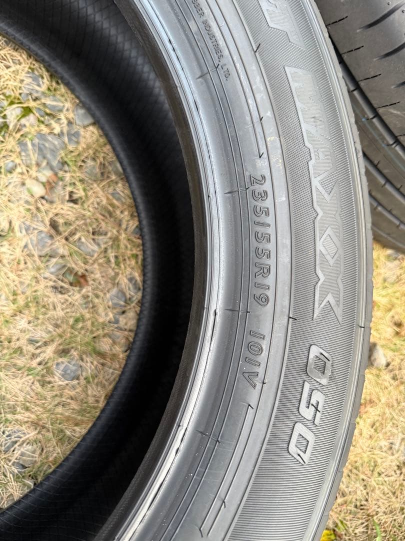 【ピケ】235/55R19 25年製　新車はずし　クラウン　ラブ4