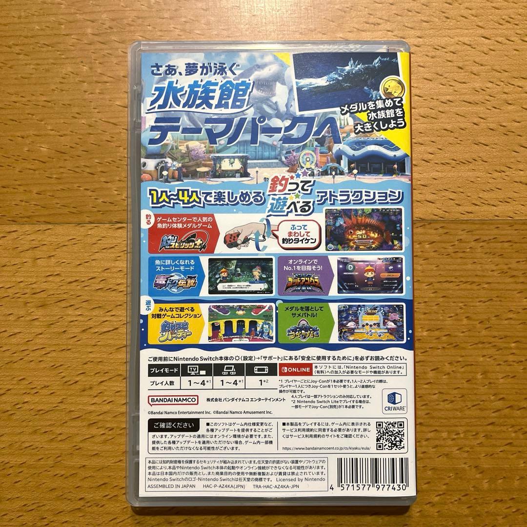 Switch 釣りスピリッツ 釣って遊べる水族館 サオコン