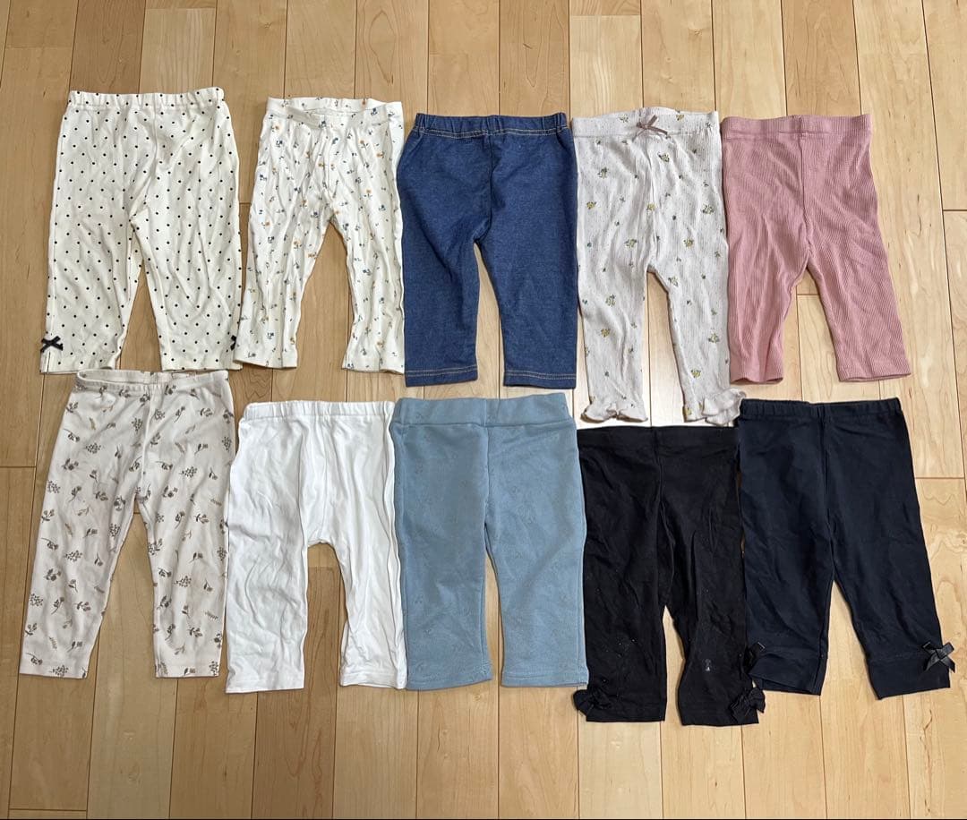 Izu様 ベビー服９５まとめ売り秋冬服のみ女の子５９着