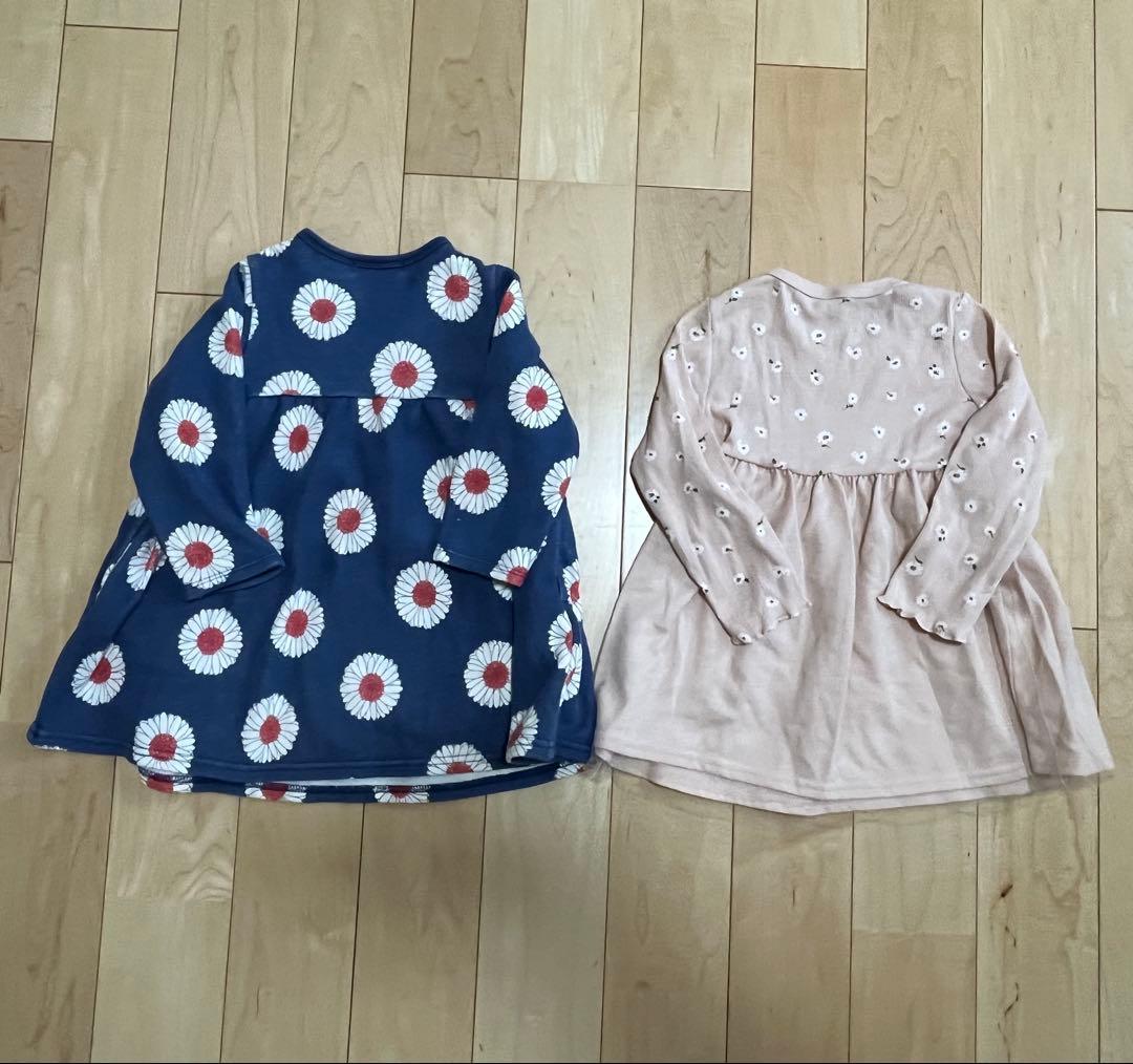 Izu様 ベビー服９５まとめ売り秋冬服のみ女の子５９着