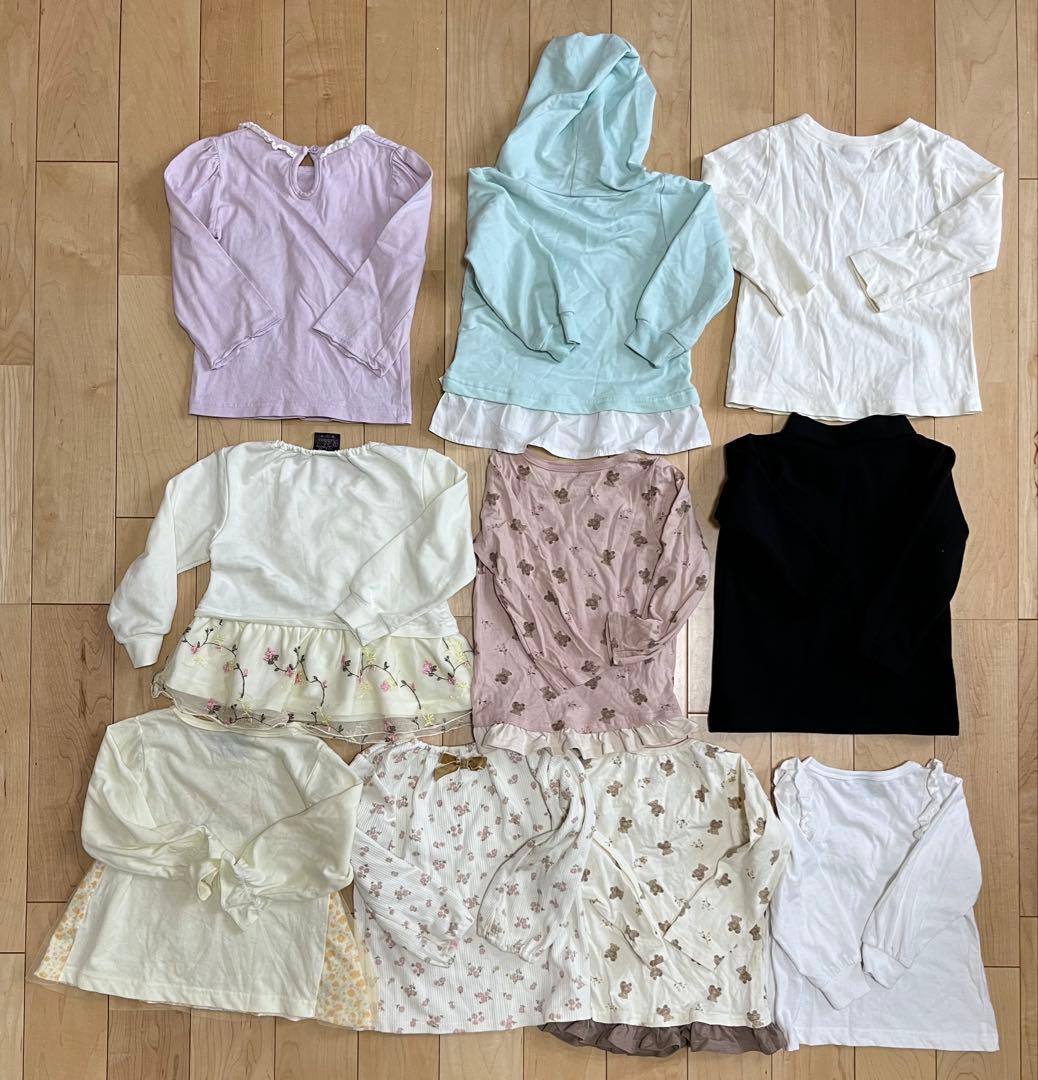 Izu様 ベビー服９５まとめ売り秋冬服のみ女の子５９着
