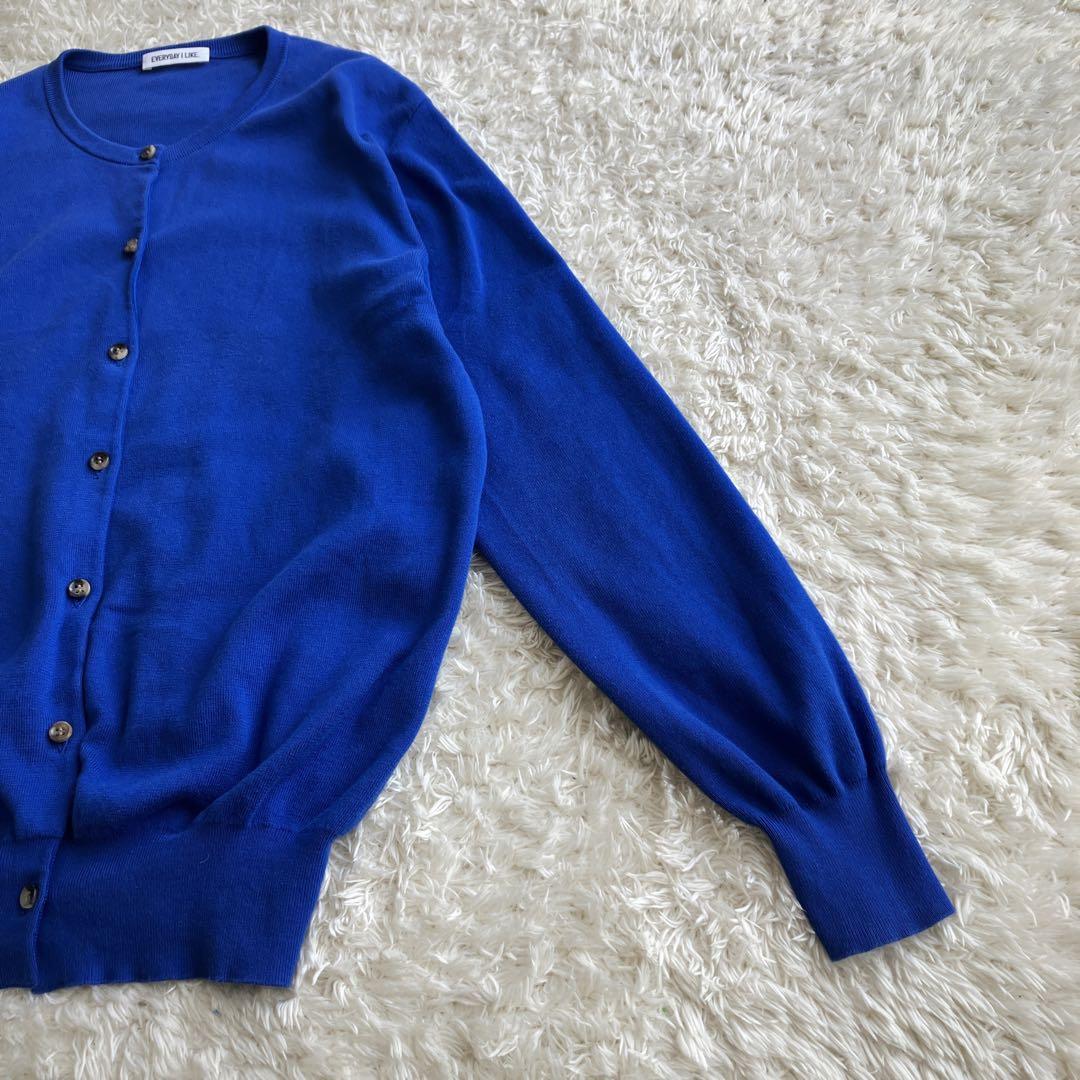 美品 近年 22SS EVERYDAY I LIKE クルーネックカーディガン