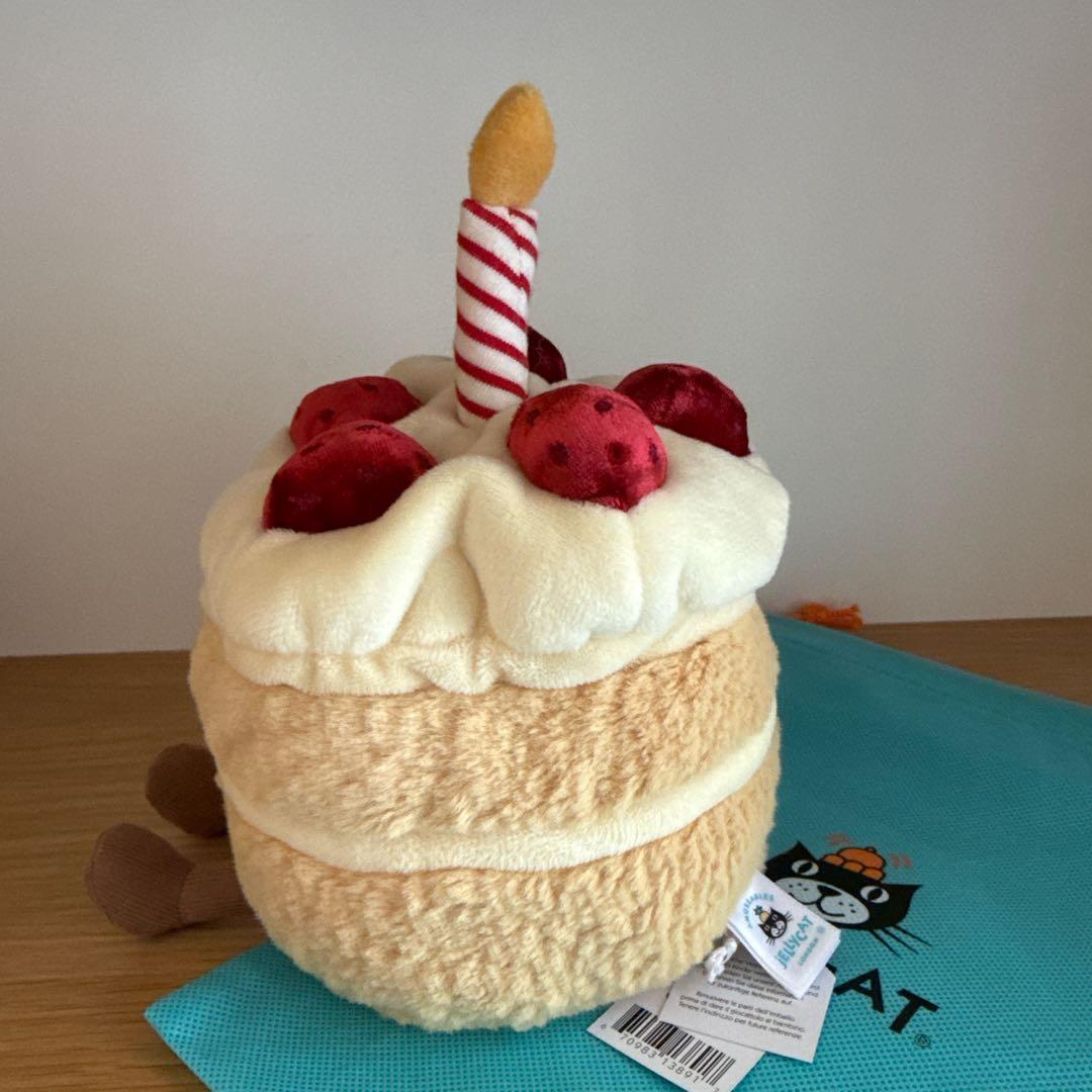  ジェリーキャット　バースデーケーキ　ぬいぐるみ　誕生日ケーキ