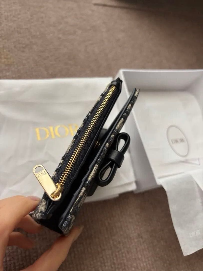 Dior オブリークジャカートウォレット