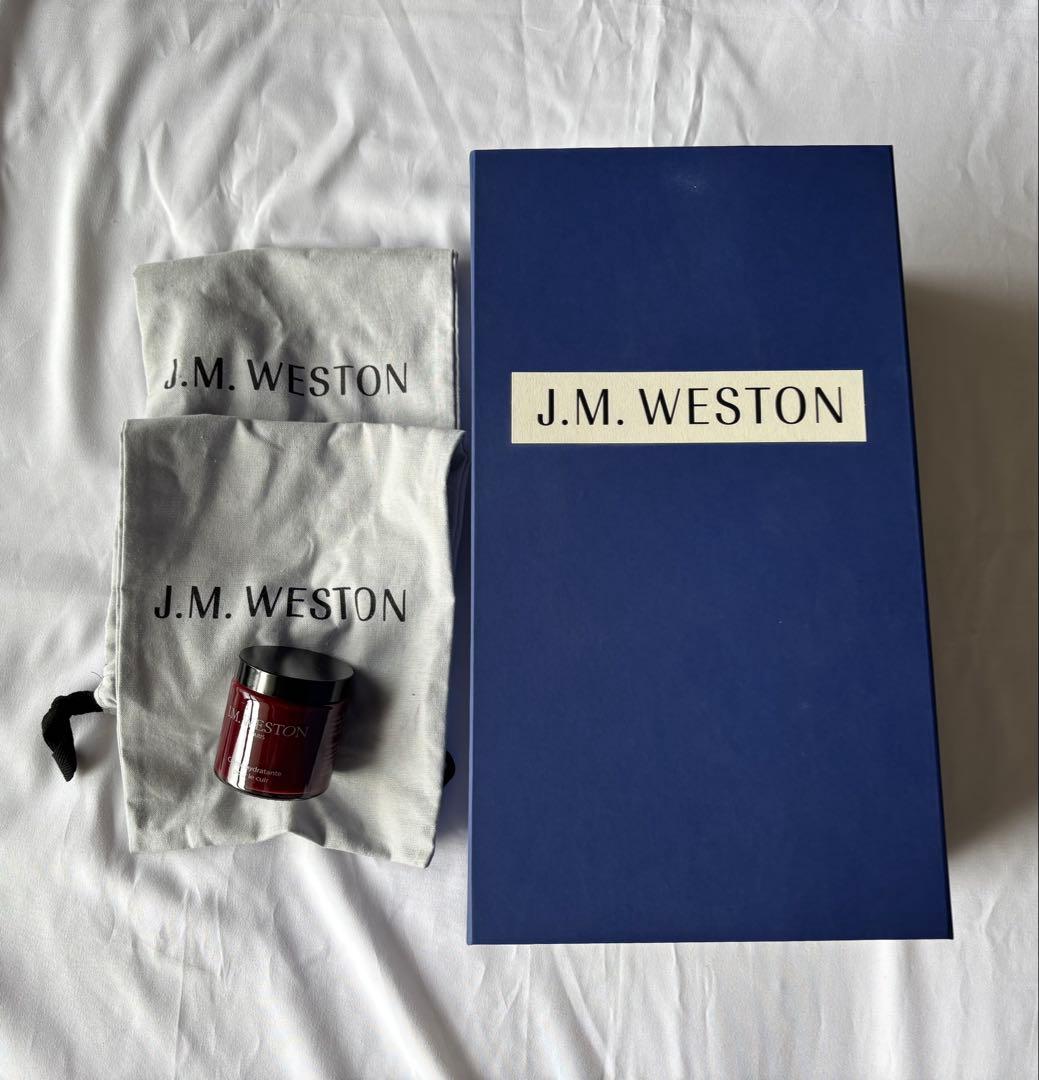 J.M.WESTON 180 シグネチャーローファー バーガンディー 5D
