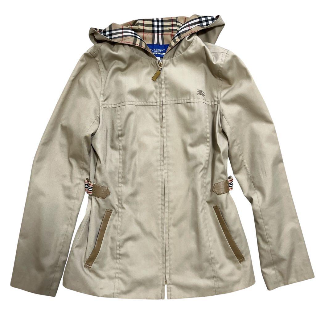 【美品】BURBERRY BLUE LABELスプリングコート ノバチェック