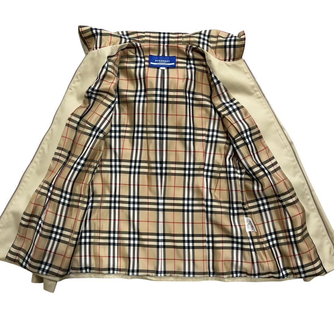 【美品】BURBERRY BLUE LABELスプリングコート ノバチェック