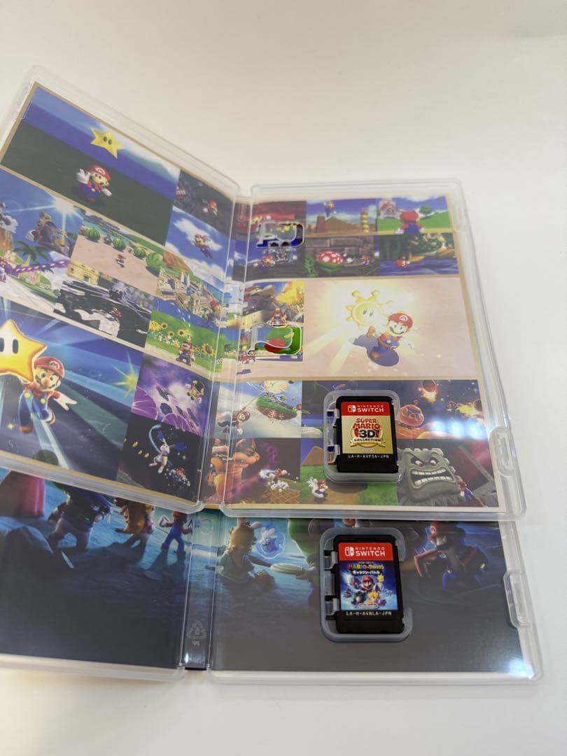 Switchソフト2本セット　スーパーマリオ 3Dコレクション＋マリオラビッツ