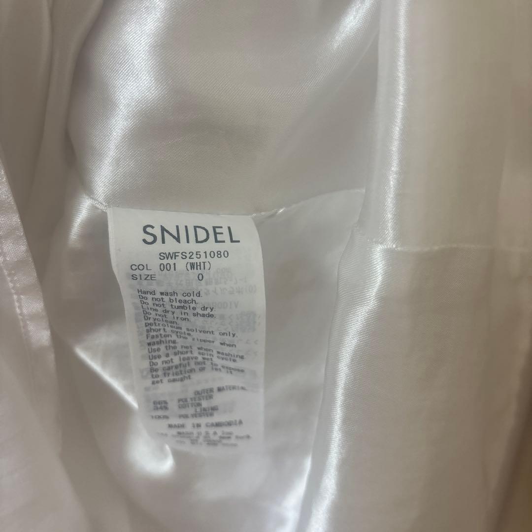 snidel Sustainableプリーツティアードスカート