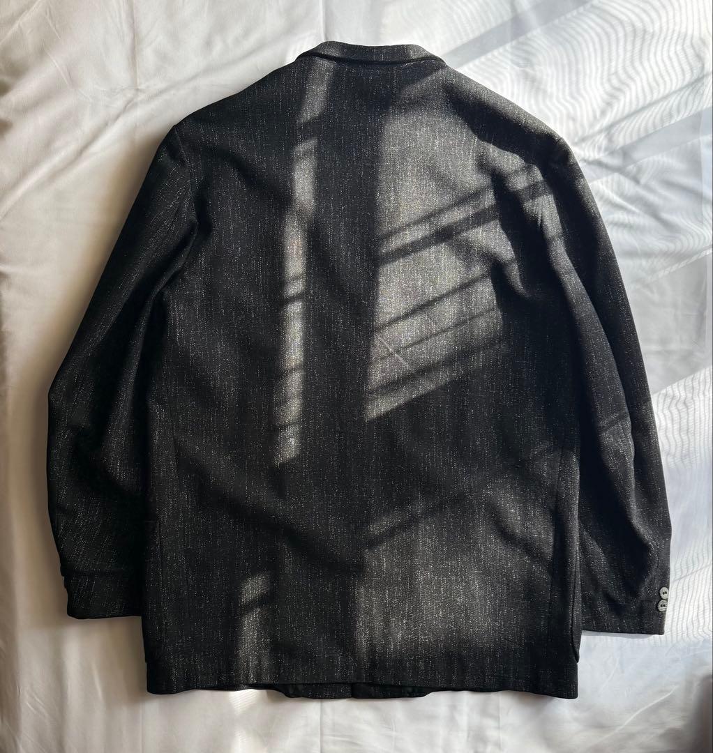 50s vintage wool gabardine jacket \"絣”