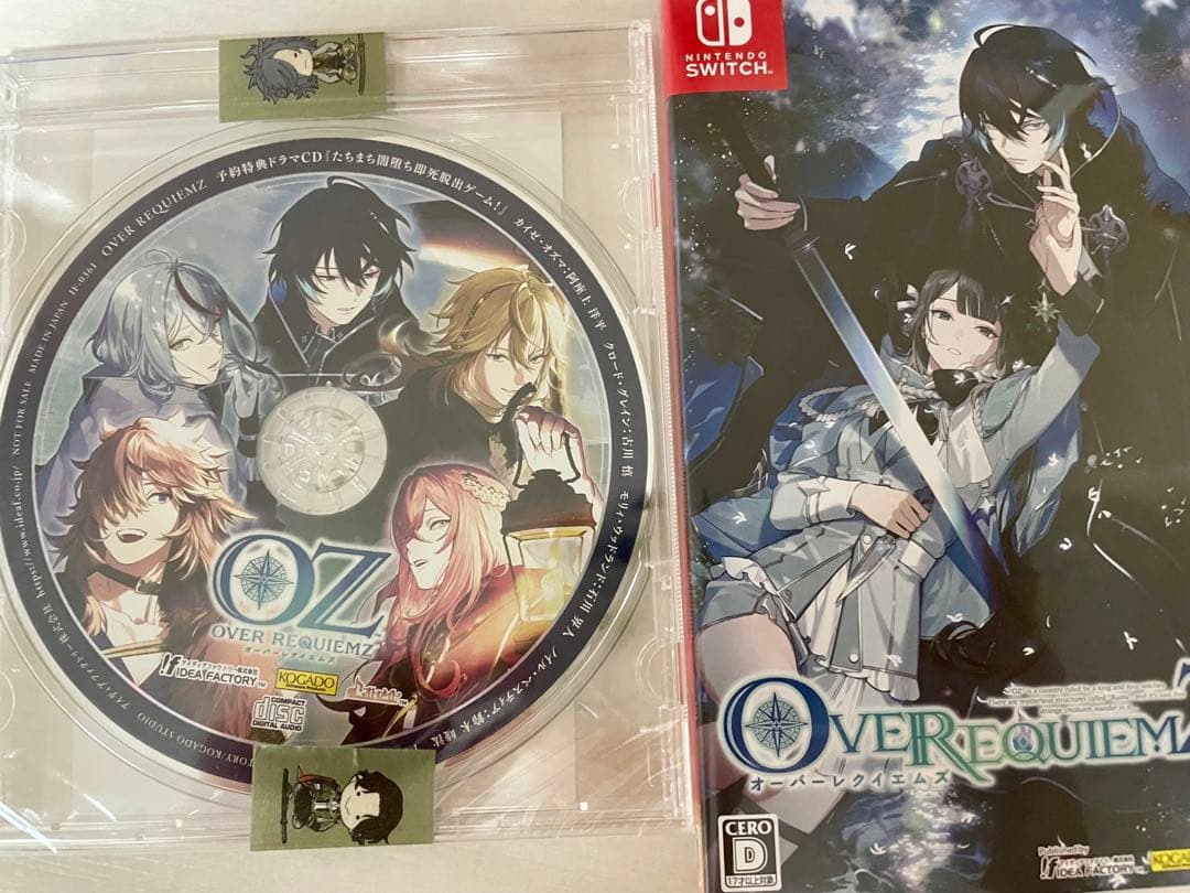 OVER REQUIEMZ オーバーレクイエムズ 特典付き