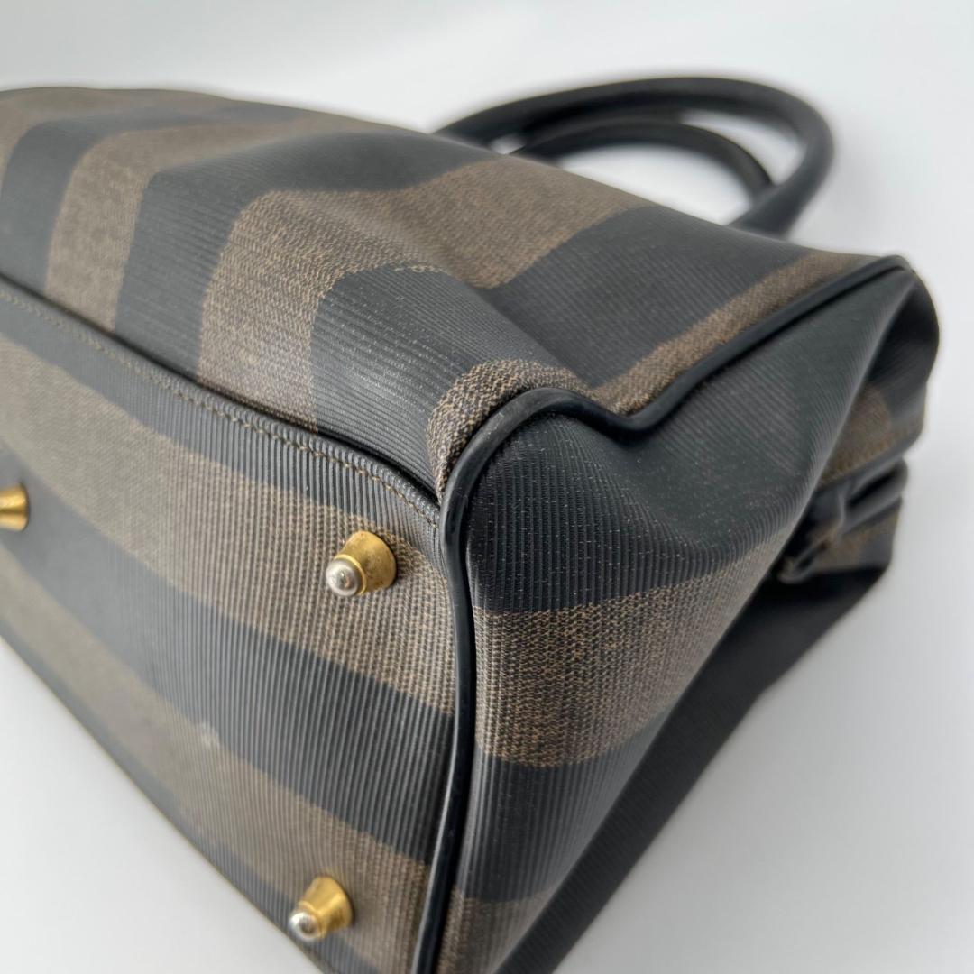 訳あり✨フェンディ ペカン柄 ミニボストンバッグ ハンドバッグ