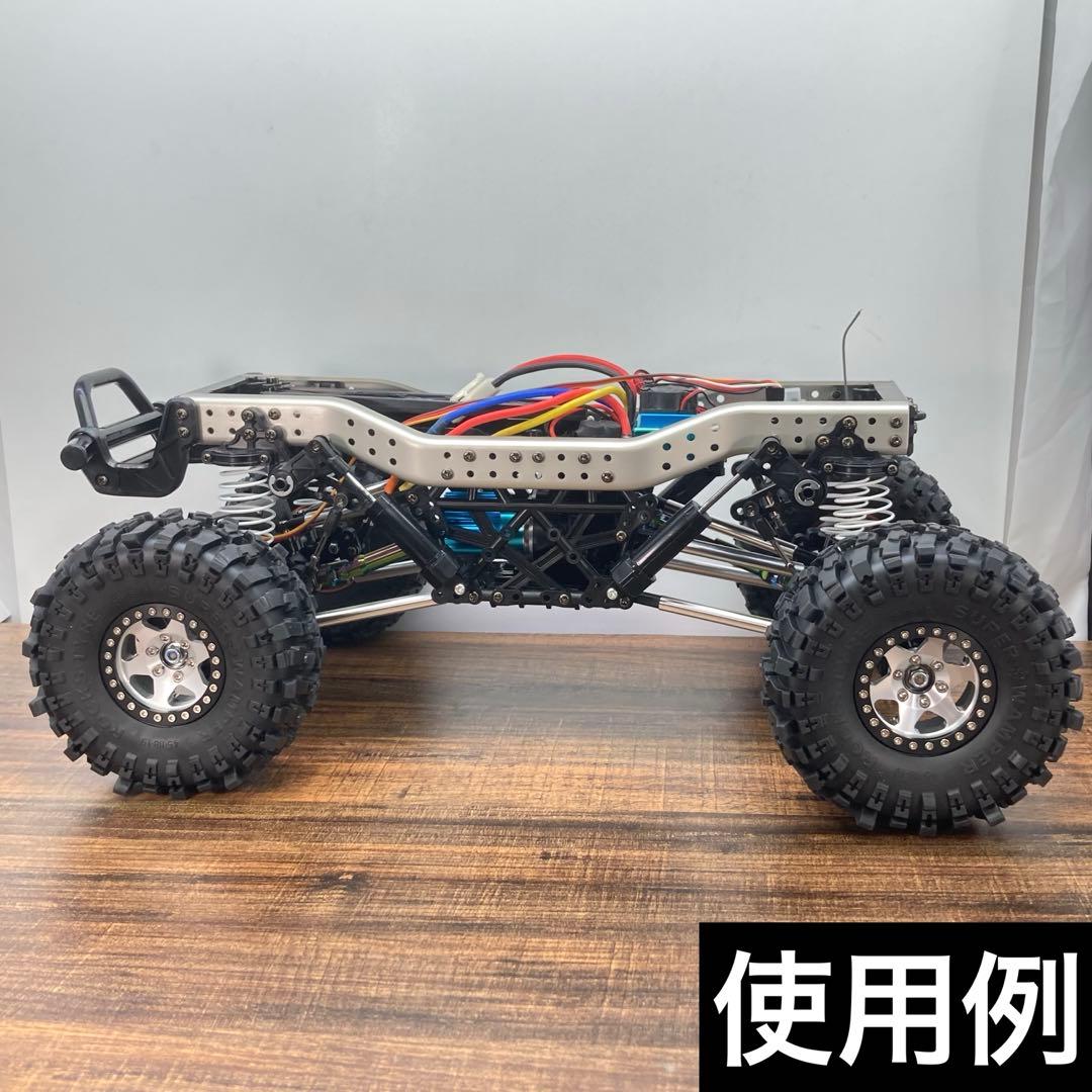 1.9 インチ ビード ロック ホイール RC アルミ クローラー タイヤ 金属