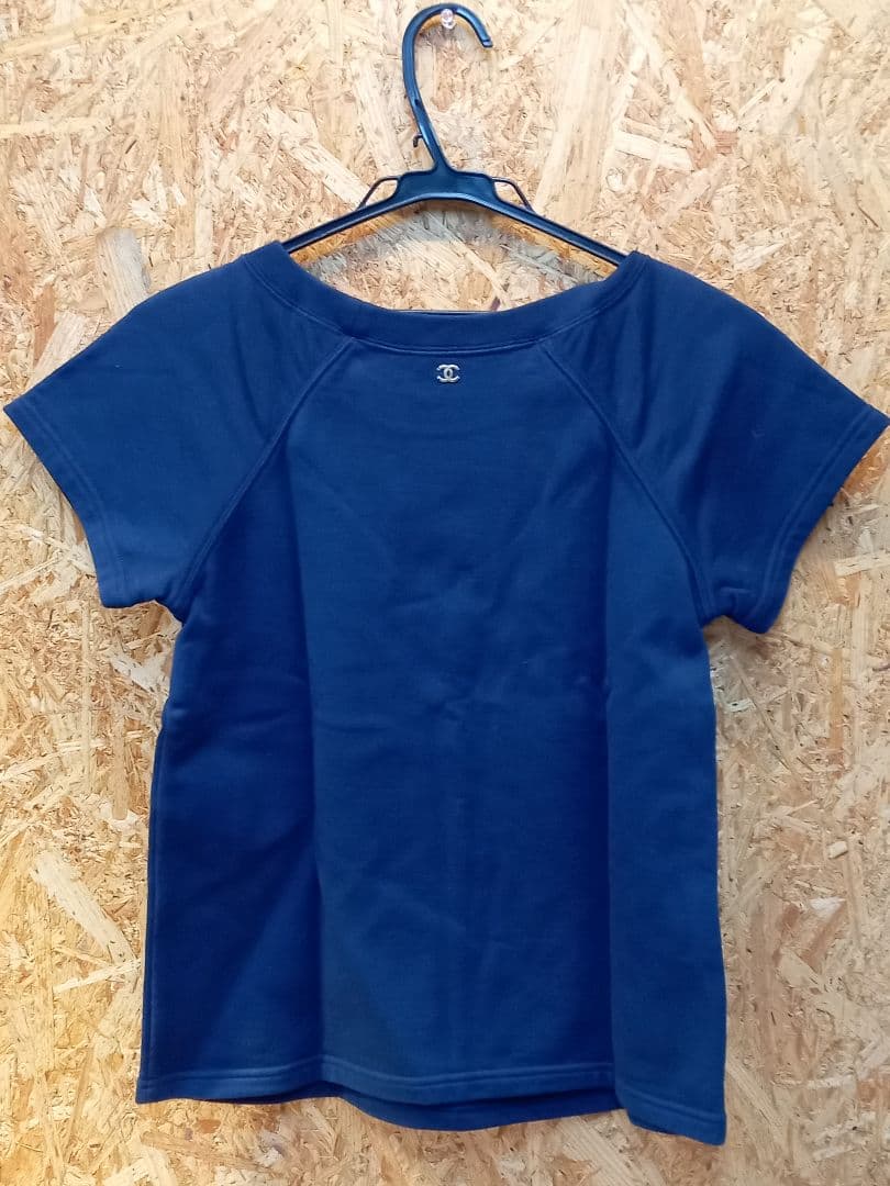 最終値下げ！CHANEL/ココマーク/Tシャツ/ネイビー/MWH2114