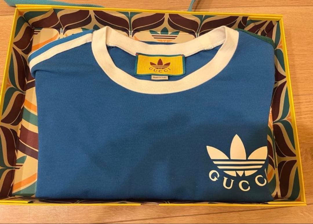 【超希少】adidas GUCCI コラボ　半袖 Tシャツ
