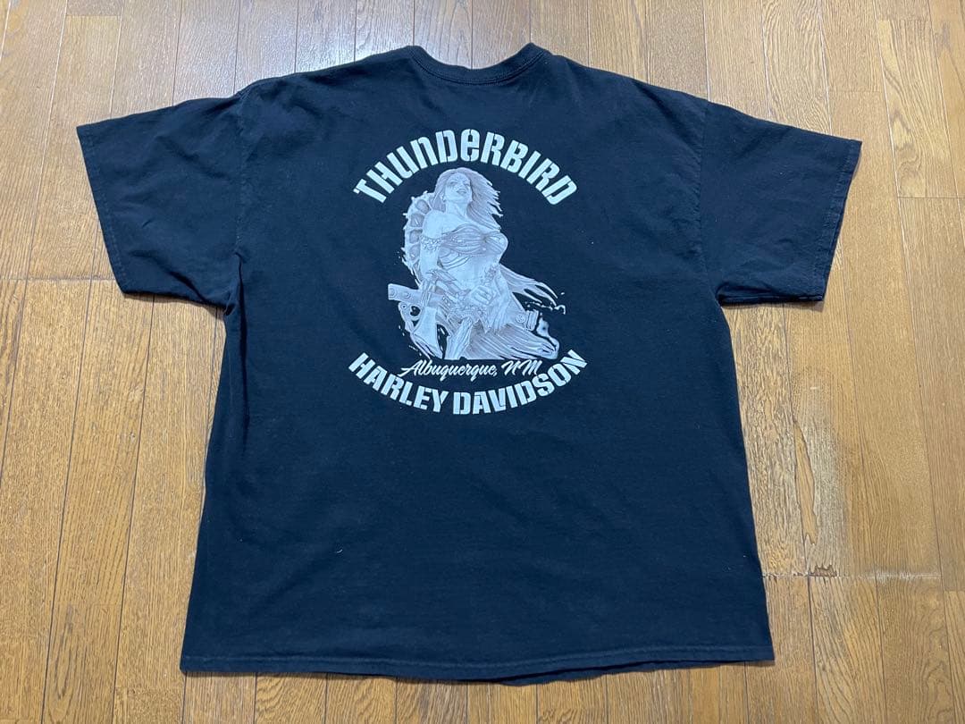 り*、様 Harley Davidson THUNDERBIRD tシャツ