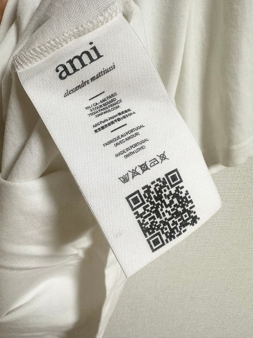 AMI PARIS アミパリス Tシャツ Lサイズ 半袖 メンズ レディース