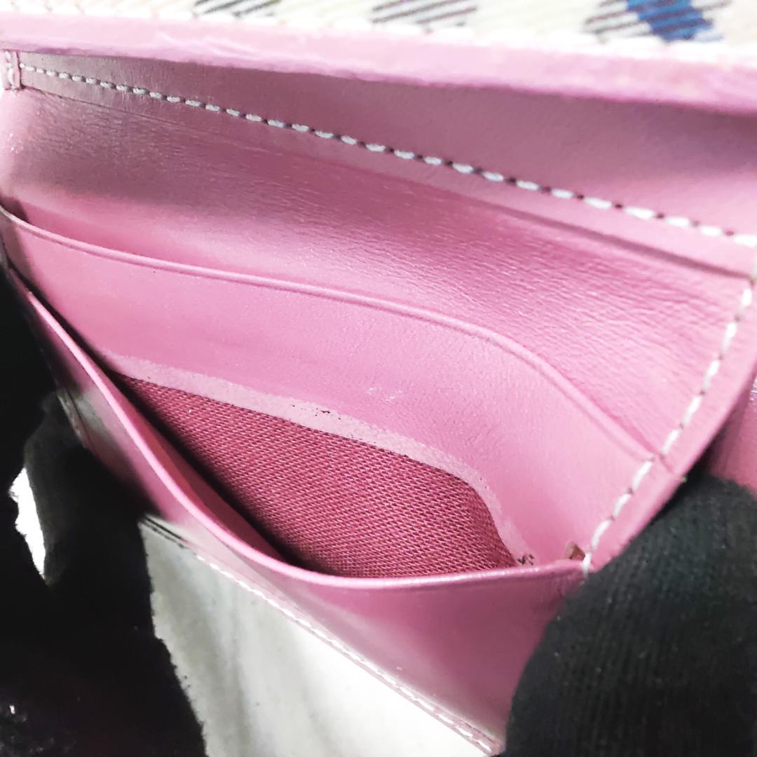BURBERRY がま口 折財布 ブルーレーベル ノバチェック バーバリー 人気