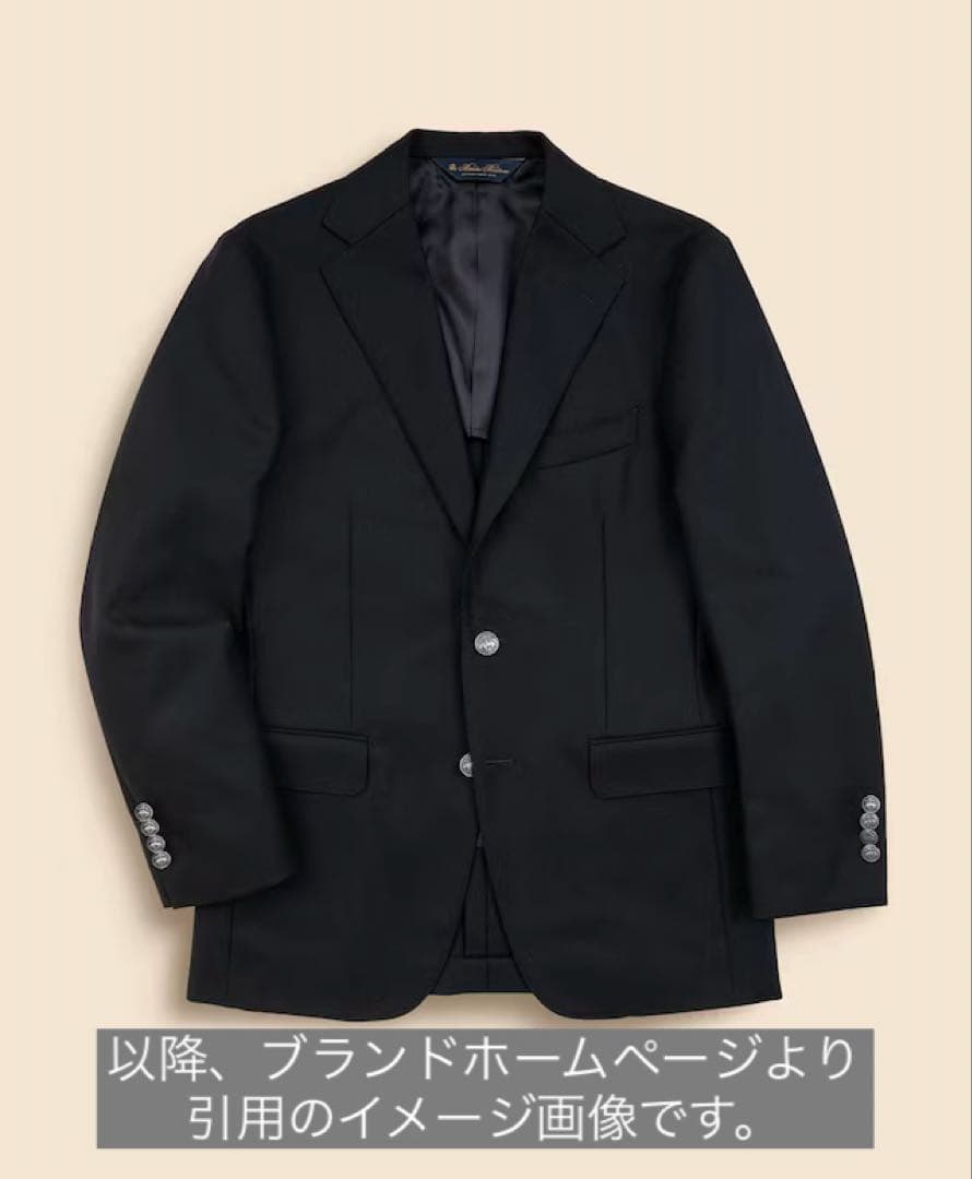 BROOKS BROTHERS ウール 段返り3釦ブレザー TOKYOmodel