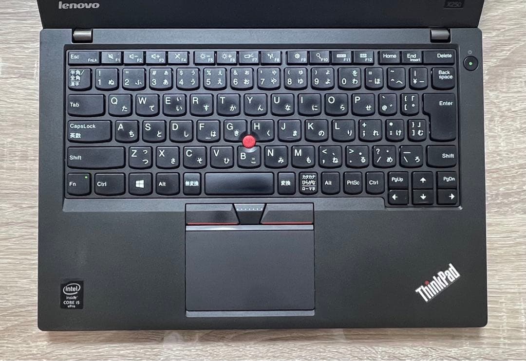 Windowsノート本体 ThinkPad X250 i5-5300U/8GB/500GB HDD