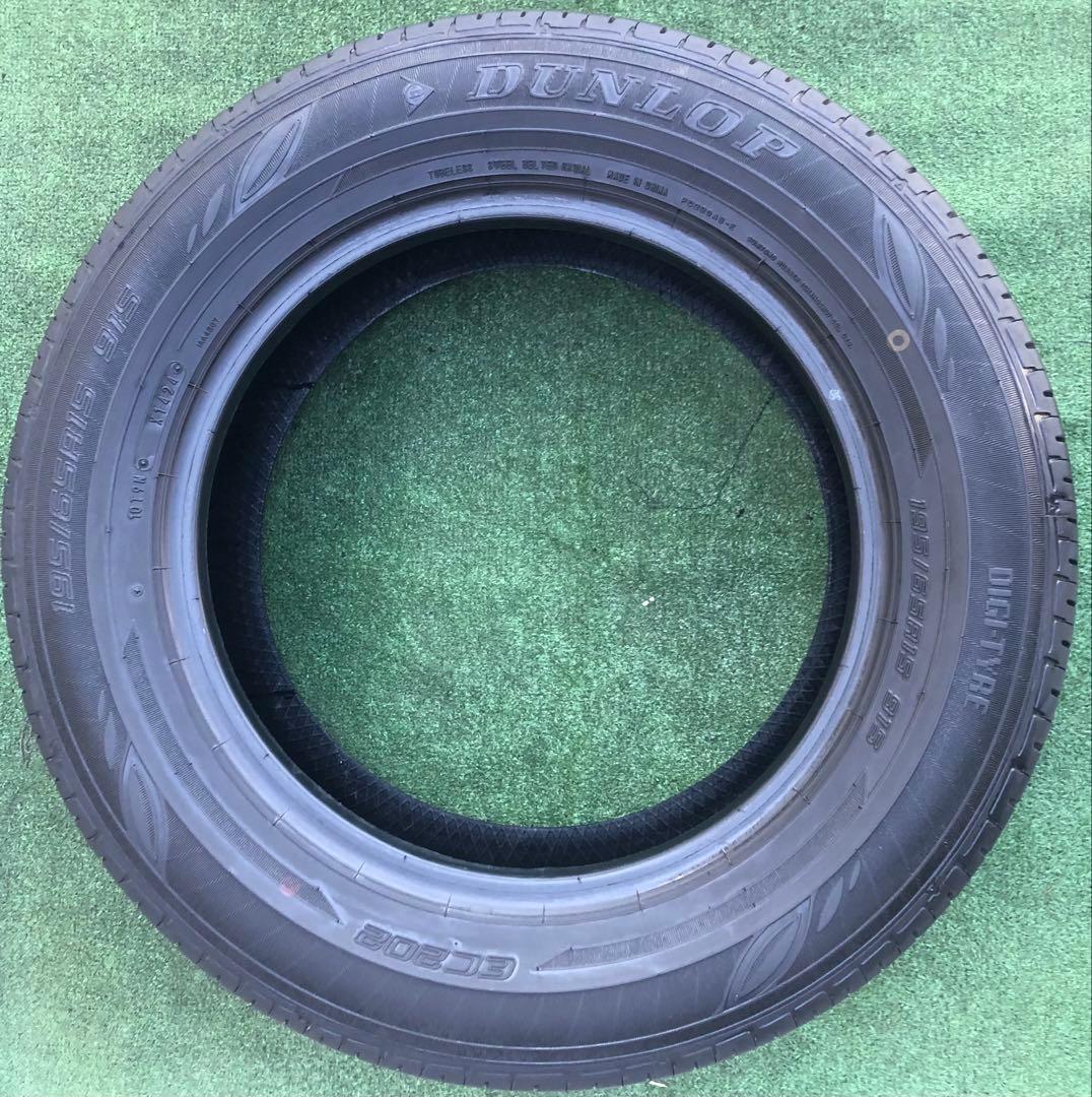 195/65 R15 DUNLOP EC204 ラジアルタイヤ　2024年