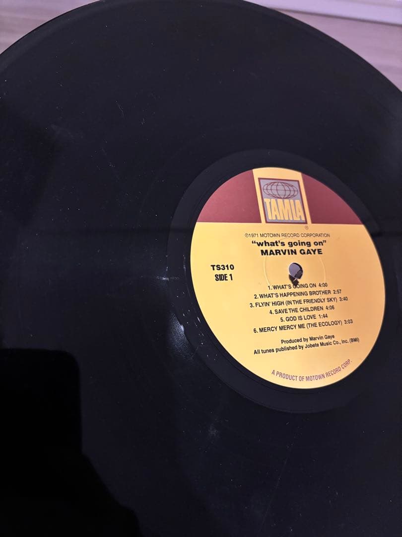 Marvin Gaye What's Going On レコード