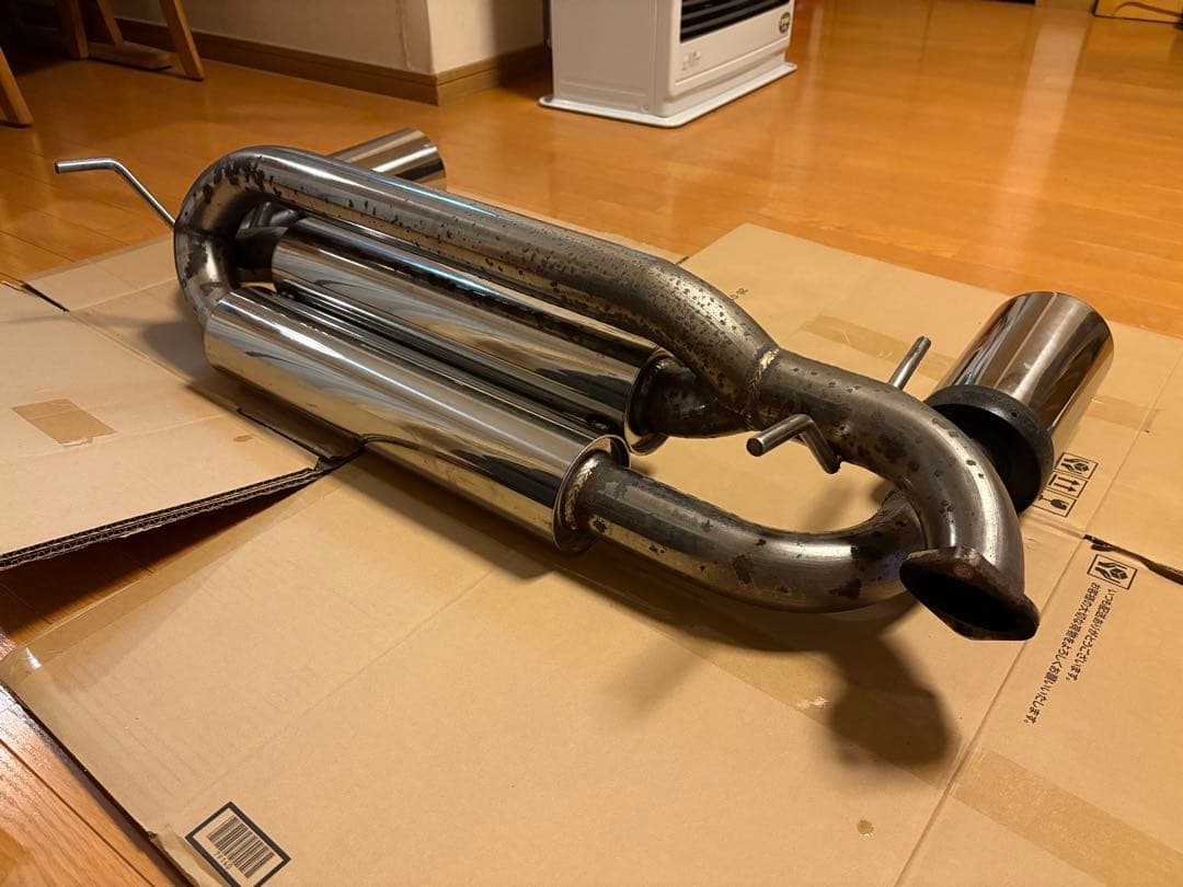 Grb Grf BEFREE マフラー 改 ワンオフマフラー リアピース