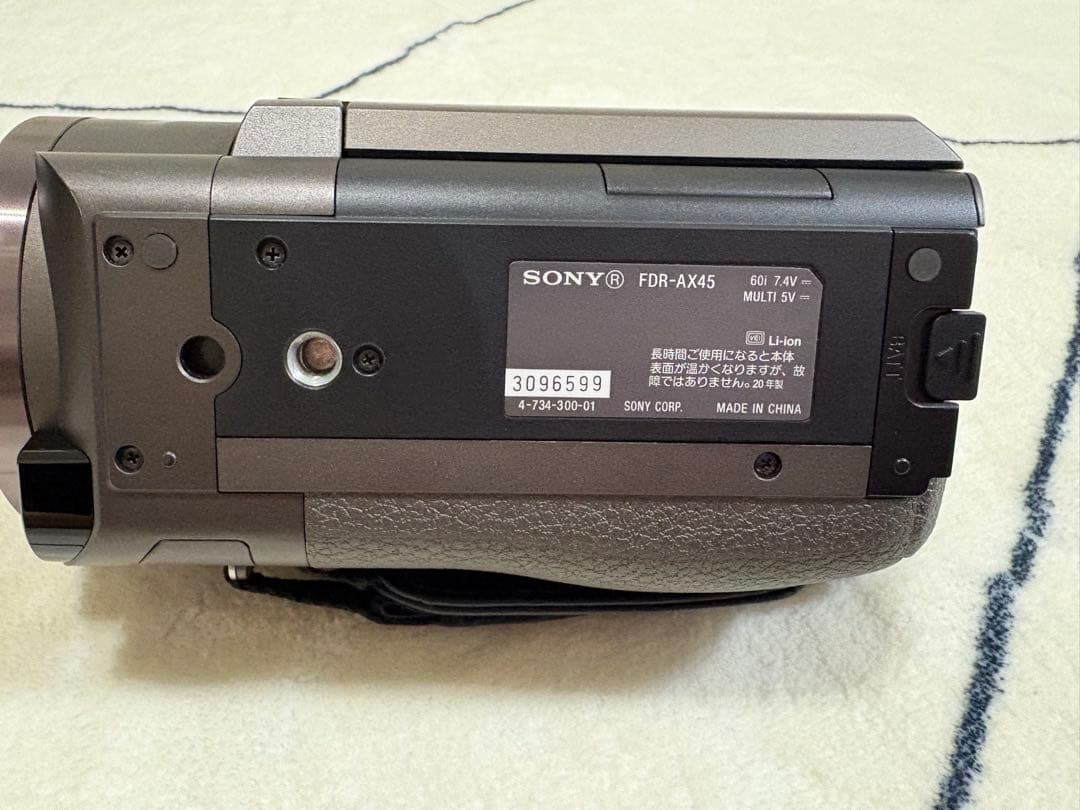 SONY FDR-AX45 4Kビデオカメラ