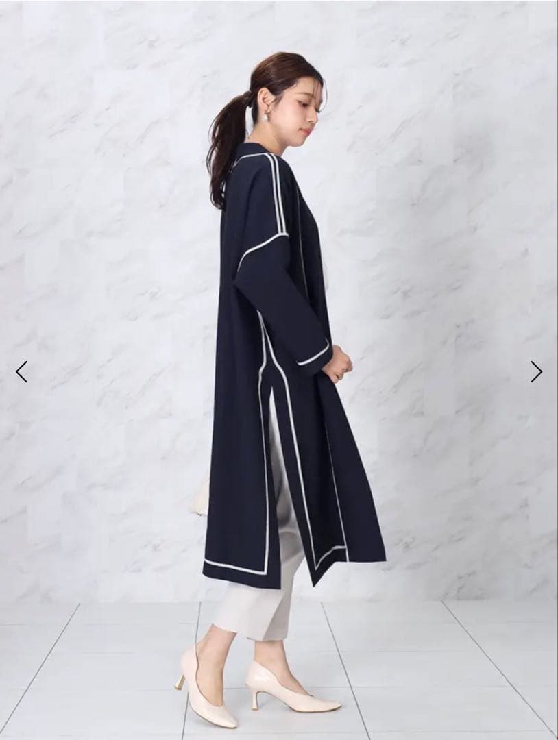 【新品】FENNEL パイピングデザインリバーシブルコート ヤマダヤ