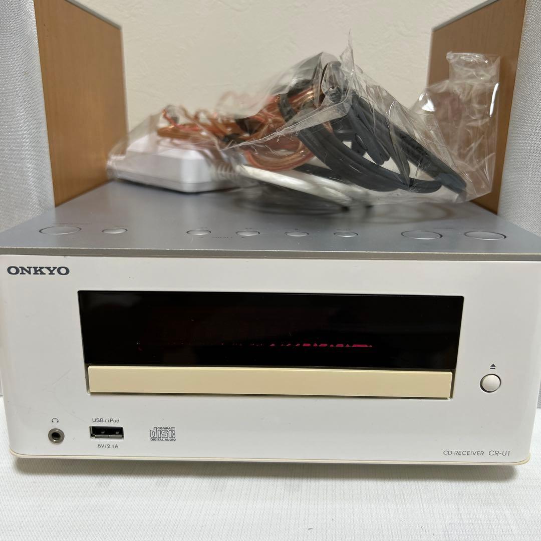 【良品】ONKYO CDコンポ CR-U1 スピーカー D-U1 セット