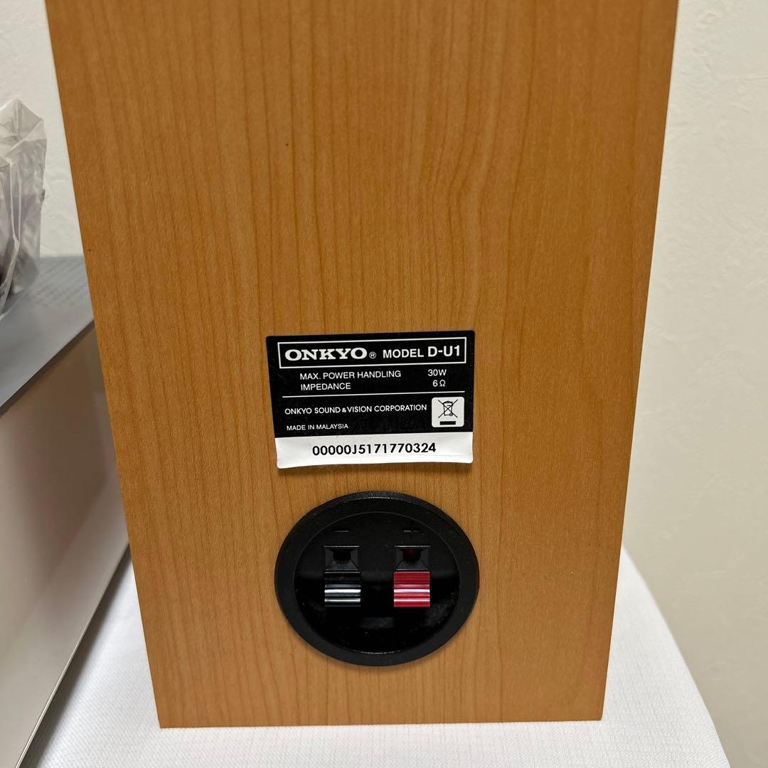 【良品】ONKYO CDコンポ CR-U1 スピーカー D-U1 セット