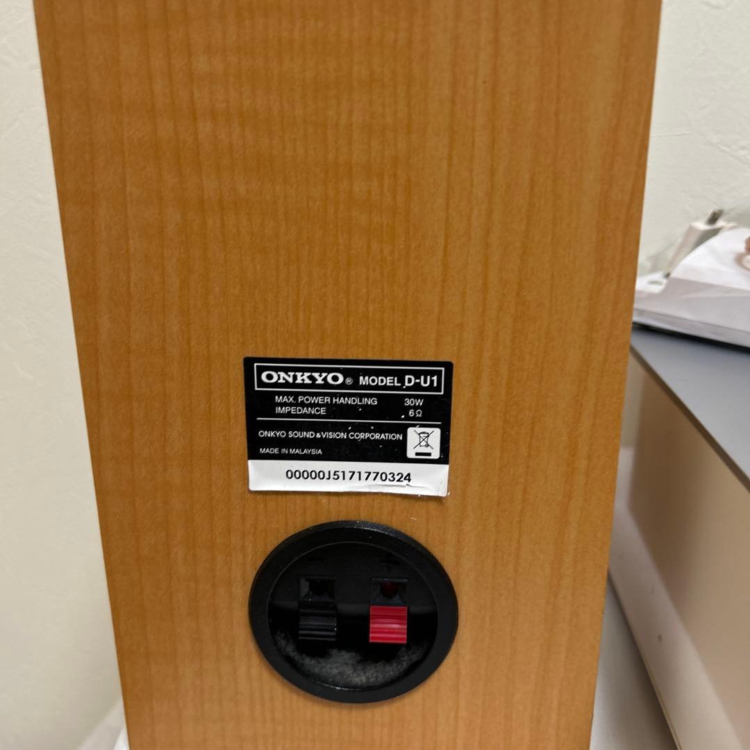 【良品】ONKYO CDコンポ CR-U1 スピーカー D-U1 セット